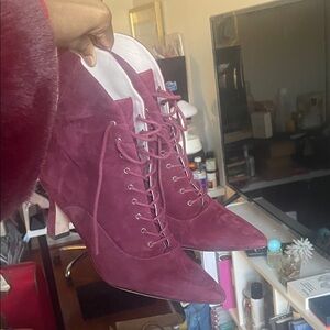 Nine West Lace up Booties